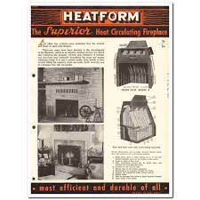 1954 Asbestos Heatform Vintage Catalog