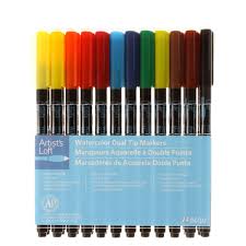 Artists Loft Watercolor Dual Tip Markers By Artists Loft