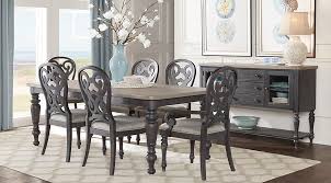 I also love blue in dining r. Gray White Blue Dining Room Furniture Ideas Decor