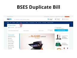ppt bses duplicate bill powerpoint