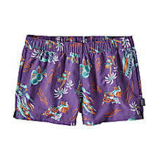Buy Patagonia W Barely Baggies Shorts C Street Purple