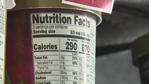 new food labels compare nutrition facts
