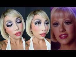 ali burlesque makeup tutorial christina
