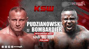 This stream works on all devices including pcs, iphones, android, tablets and play stations so you can watch wherever you are. Bombardier Vs Mariusz Pudzianowski Tale Of The Tapes Ksw 59 Youtube