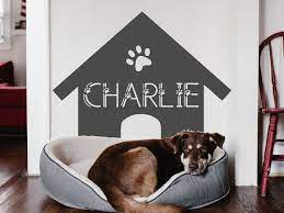 Personalized Dog House Wall Decal Dog