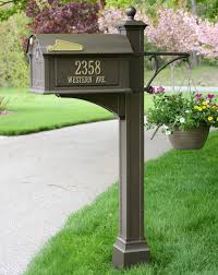 whitehall balm monogram mailbox