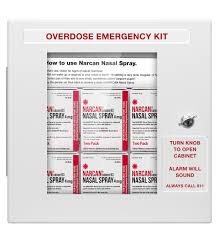 naloxone overdose emergency cabinet