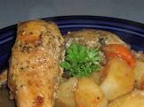 beer braised rabbit  or chicken  for the crock pot