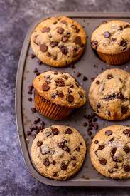 Baker By Nature Chocolate Chip Muffins gambar png