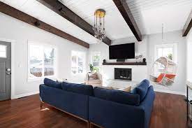 best colors to paint ceiling beams