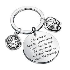 fustmw firefighter gifts keychain