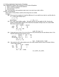 4 3 Solving S Using Systems