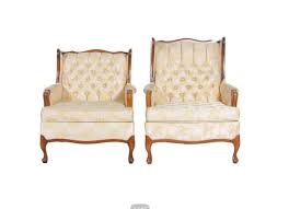 Brocade Armchairs