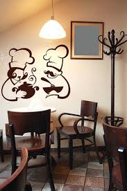 Removable Chef Silhouette Cooking Wall