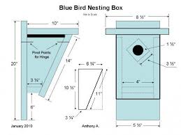 Bird House Plans Bluebird House