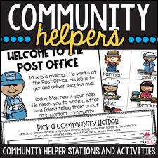 Community Helpers Anchor Chart Worksheets Teaching