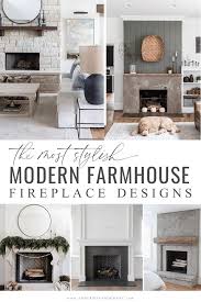Modern Farmhouse Fireplace Design