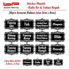 Such as png, jpg, animated gifs, pic art, logo, black and white 55 Pcs Label Sticker Dapur Kitchen Extra 8pcs Design Vintage Shopee Singapore