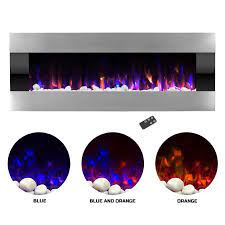 Electric Fireplace Wall Mount Led Flame