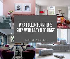 What Color Furniture Goes With Gray