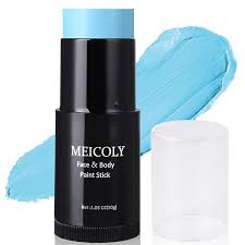 meicoly blue face paint stick1 06 oz