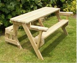 folding bench picnic table