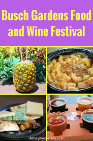busch gardens food and wine festival