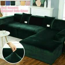 elastic velvet plush sofa cover
