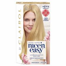 I?ve used this product since 15, just to give a shine to my salt water dish blonde hair. Clairol Natural Looking Nice N Easy Permanent 10 Extra Light Blonde Color 1 Ct Food 4 Less