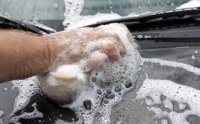dish soap to wash car yes in these 7