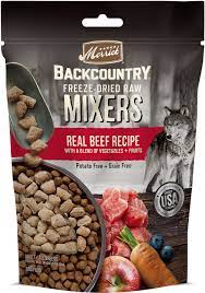 Powerfusion poultry feast dog food. Merrick Backcountry Freeze Dried Raw Dry Dog Food Mixers Real Beef Recipe 5 5 Oz Bag Chewy Com