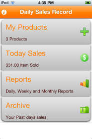 Daily Sales Record Pro Iphone Ipad App App Decide