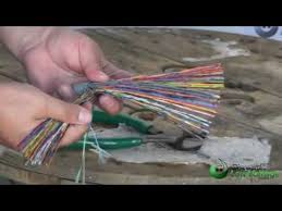 100 Pair Cat3 Telephone Bulk Cable Bulk Color Coded Telephone Cable Sold By The Foot Youtube