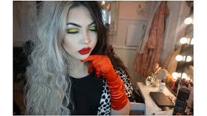 cruella de vil makeup look you