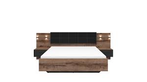 elegant european king size bed frame