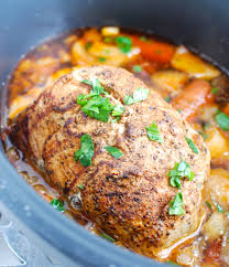 slow cooker pork shoulder roast recipe