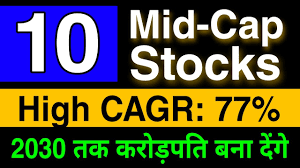 10 best midcap stocks with high cagr