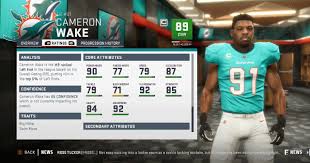 Madden 19 Miami Dolphins Player Ratings Roster Depth