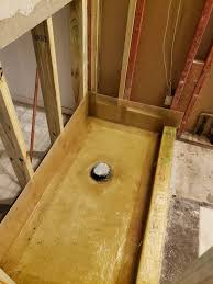 Deck Mud In Fiberglass Shower Pan