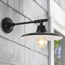Led Victorian Arm Outdoor Sconce