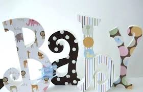 Letter Ideas For Nursery Wall Awesomedesign Co