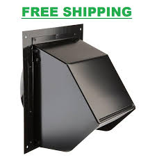 Duct Vent Black Exhaust Fan Range Hood