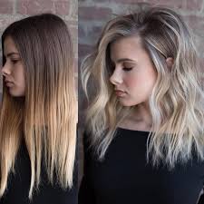 this lob cut is perfect for fine haired
