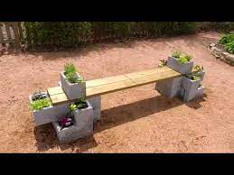 Diy Concrete Bench Planter For Your