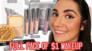 i tried a full face of 7 eleven makeup