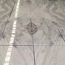 sunny white marble tile