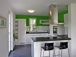 It's impossible to miss favorite movie with family while cooking. Modern Open Kitchen Design Ideas