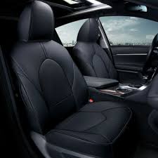 Custom Car Leather Seat Covers Set