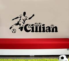 Football Name Personalised Wall Art