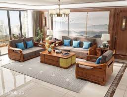 traditional teak wood sofa set